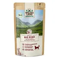 Produktbild: Wildes Land - Rind BIO - 10 x 125 g - Hundefutter