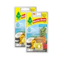 Produktbild: 2x Wunderbaum Duft- Flakon Auto Lufterfrischer Autoduft Tropical 1er Pack