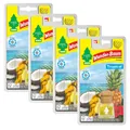 Produktbild: 4x Wunderbaum Duft- Flakon Auto Lufterfrischer Autoduft Tropical 1er Pack