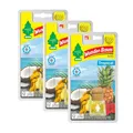 Produktbild: 3x Wunderbaum Duft- Flakon Auto Lufterfrischer Autoduft Tropical 1er Pack
