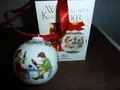 Produktbild: Hutschenreuther Weihnachten PORZELLANKUGEL 2003, in OVP Weihnachtskugel