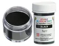 Produktbild: Sugarflair Blossom Tint Dust Lebensmittelfarbe Pulver Black - Lebensmittel Farbe Pulver für Kuchenoberflächen, Zuckerpaste, Fondant, Zuckerguss, Schokolade, Buttercreme, Macarons und mehr - 5g
