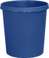 Produktbild: helit Papierkorb H6105834 31x32cm 18l rund Kunststoff blau (H6105834)