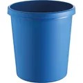 Produktbild: helit H6105834 Papierkorb 18 Liter PE rund blau