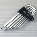 Produktbild: Werkzeug XLC TO-S33 Innensechskant Schlüsselset 2 2,5 3 4 5 6 8 10 mm