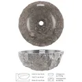 Produktbild: wohnfreuden Aufsatzwaschbecken Erosi Marmor Waschbecken 40 cm grau (Kein Set), 125883_MDaS7.118 grau 125883_MDaS7.118 | 41 cm x 16 cm x 41 cm
