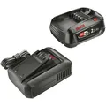 Produktbild: Bosch Werkzeugakku Starter Set 18V, 1600A031T4, 18V / 2,5Ah, Akku und Schnellladegerät