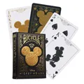 Produktbild: Bicycle Disney Mickey Mouse Schwarz & Gold Spielkarten Deck Poker Größe USa NEU