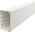 Produktbild: OBO Bettermann WDK60110RW WDK-Kabelkanal PVC reinweiß 60x110x2000mm