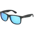 Produktbild: Ray-Ban RB 4165 JUSTIN Herren-Sonnenbrille Vollrand Quadratisch Kunststoff-Gestell, schwarz