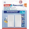 Produktbild: tesa Powerstrips Waterproof Haken Selbstklebehaken Inhalt 2Stück
