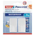 Produktbild: tesa WATERPROOF Large Klebehaken für max. 2,0 kg 2,0 x 5,0 cm, 2 St.