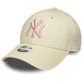 Produktbild: New Era 9Forty Damen Cap - New York Yankees beige