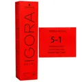 Produktbild: Schwarzkopf Igora Royal 60 ml 5-1 hellbraun asch Haarfarbe Cremefarbe
