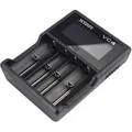 Produktbild: Tresice France - Xtar Vc4-serie - Usb-ladegerät Für 4 Lithium-ionen-akkus, Schwarz