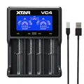 Produktbild: XTAR Men's VC4 4 USB-Ladegerät, Black