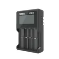 Produktbild: XTAR VC4 Wiederaufladbares Li-Ionen- und NiMH-Akku-Ladegerät mit USB-Kabel