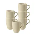 Produktbild: Seltmann Weiden Kaffeebecher Beat Color Glaze 350 ml 6er Set