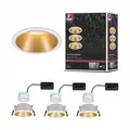 Produktbild: Coin LED Einbaustrahler 3x6w 2700k Ip44 3-stufen Dimmbar 3er Set