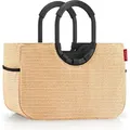 Produktbild: Reisenthel Shopping Loopshopper M Einkaufsshopper 40 cm - Frame Raffia Black - Grau
