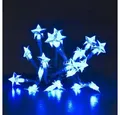 Produktbild: KONSTSMIDE LED-Lichterkette 1263-403 LED Lichterkette 20er Sterne blau Batt.