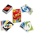 Produktbild: Mattel W2087 UNO Kartenspiel Spiel 108 Karten Familienspiel für 2-10 Spieler