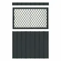 Produktbild: Fenster-Kit 2, anthrazit für Skillion, Lean To, Dream Fenster Einbau Globel