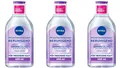 Produktbild: 🌟NIVEA Beruhigend Mizellenwasser 3x400ml – Sanfte Reinigung mit Aminosäuren🌿💧