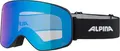 Produktbild: ALPINA Slope Skibrille black matt Q-LITE blue, kontrastverstärkend