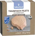Produktbild: followfood MSC Thunfisch Filets Natur, 185g