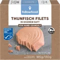 Produktbild: Thunfisch Filets - natur eigener Saft 185g | FOLLOWFOOD