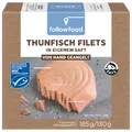 Produktbild: Followfood MSC Thunfischfilets Natur 185g Dose