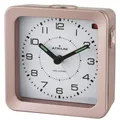 Produktbild: Funkwecker Analog Quarz ohne Ticken mit Licht und Snooze Leuchtzeiger rosé A6...