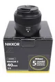 Produktbild: Nikon Nikkor Z  40mm f/2  Objektiv / Top & OVP