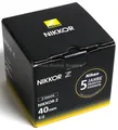 Produktbild: Nikon Nikkor Z 40mm F2 Objektiv