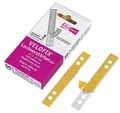 Produktbild: VELOFLEX Abheftstreifen Lochverstärker VELOFIX®, 15 x 105 mm, transparent, 50 Stück