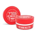 Produktbild: MYC BARBERSHOP – Hard No:2 Haarwachs/Hair Wax 150 ml – Starker Halt & Glanz/Strong Hold & Shine – Styling Wax für Männer/for Men – Professionelle Salonqualität (150 g (1'er pack))