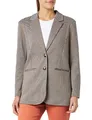Produktbild: ICHI IHKATE Cameleon Oversize BL Damen Blazer Jackenblazer 70% Polyester, 28% Viskose, 2% Elasthan Loose fit, Größe:M, Farbe:Nomad (161212)