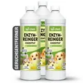 Produktbild: bio-chem Enzymreiniger 3x 1 L Geruchsentferner gegen Urin, Katzen & Hundeurin