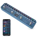 Produktbild: FLAMMA FG200 Intelligentes Gitarrenpedal mit 52 Ampere-Modelle, 5 Boost-Modelle, 16 CAB-Simulationen, 7 Effektmodule, 9 IR-Steckplätze, 40 Voreinstellungen, 40 Rhythmus-Stile