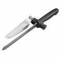 Produktbild: WESTMARK Allzweckmesser So Clever – Küchenmesser mit Abstandshalter, scharfes Brotmesser, scharfe Wellenschliffklinge, praktischer Abstandhalter, BPA-frei