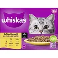 Produktbild: Whiskas Whiskas Multipack 7+ Geflügel Auswahl in Sauce 4x12X85g