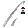 Produktbild: bremermann Schuhlöffel, Schuhanzieher 2er Set, 16 und 58 cm, aus Edelstahl