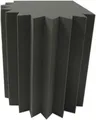 Produktbild: Akustikschaumstoff Bass Trap 75x41x41 Optimierung Raumakustik Lamellen Absorber