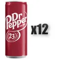 Produktbild: 8435185944009 Dr Pepper 0,33l 12 szt. Orangina Schweppes Polska