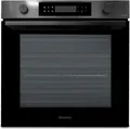 Produktbild: Samsung DualCook™ Einbaubackofen, 76 ℓ, A+*, Pyrolyse, Schwarzer Edelstahl, Serie 4, Groß, Elektrischer Ofen, 76 l, 3950 W, 76 l, 1600 W