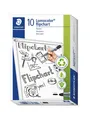 Produktbild: Staedtler Flipchart marker Lumocolor.10 pcs Black 356-9