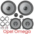 Produktbild: Hertz UNO K165 und X130 Lautsprecher SET Boxen Ringe kompatibel für Opel Omega B