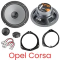 Produktbild: Hertz UNO K 165 Compo-Lautsprecher Boxen Set kompatibel für Opel Corsa B - S93