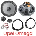 Produktbild: Hertz UNO K 165 Compo-Lautsprecher Boxen Set kompatibel für Opel Omega B (V94)